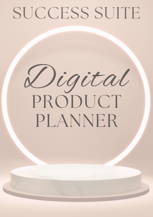 Digital Product Planner w/Master Resell Rights