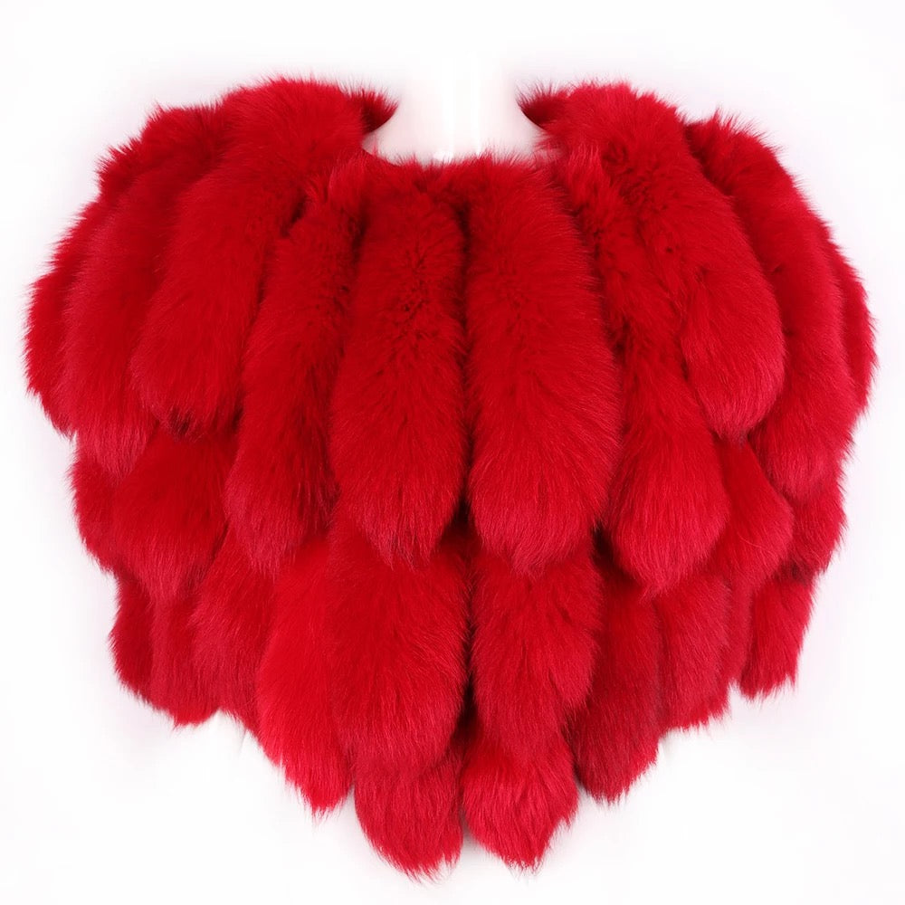 Fur coat, fox fur, real fur coat, red fur coat, fur shawl, red shawl, fox shawl, foxtail, genuine fur, luxury shawl, luxury coat, new fur coats, womens fur coat, womens fur shawl, ladies fur coat, ladies shawl, red fur shawl, red shawl