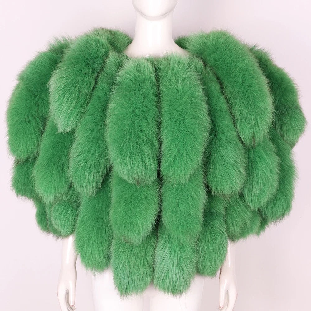 Fur coat, fox fur, real fur coat, red fur coat, fur shawl, green shawl, green fur coat, green fox fur,  fox shawl, foxtail, genuine fur, luxury shawl, luxury coat, new fur coats, womens fur coat, womens fur shawl, ladies fur coat, ladies shawl, green shawl, green fur shawl
